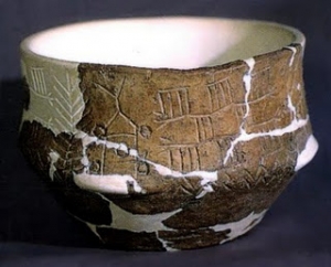 The Bronocice pot - source Geoff Carter Blog